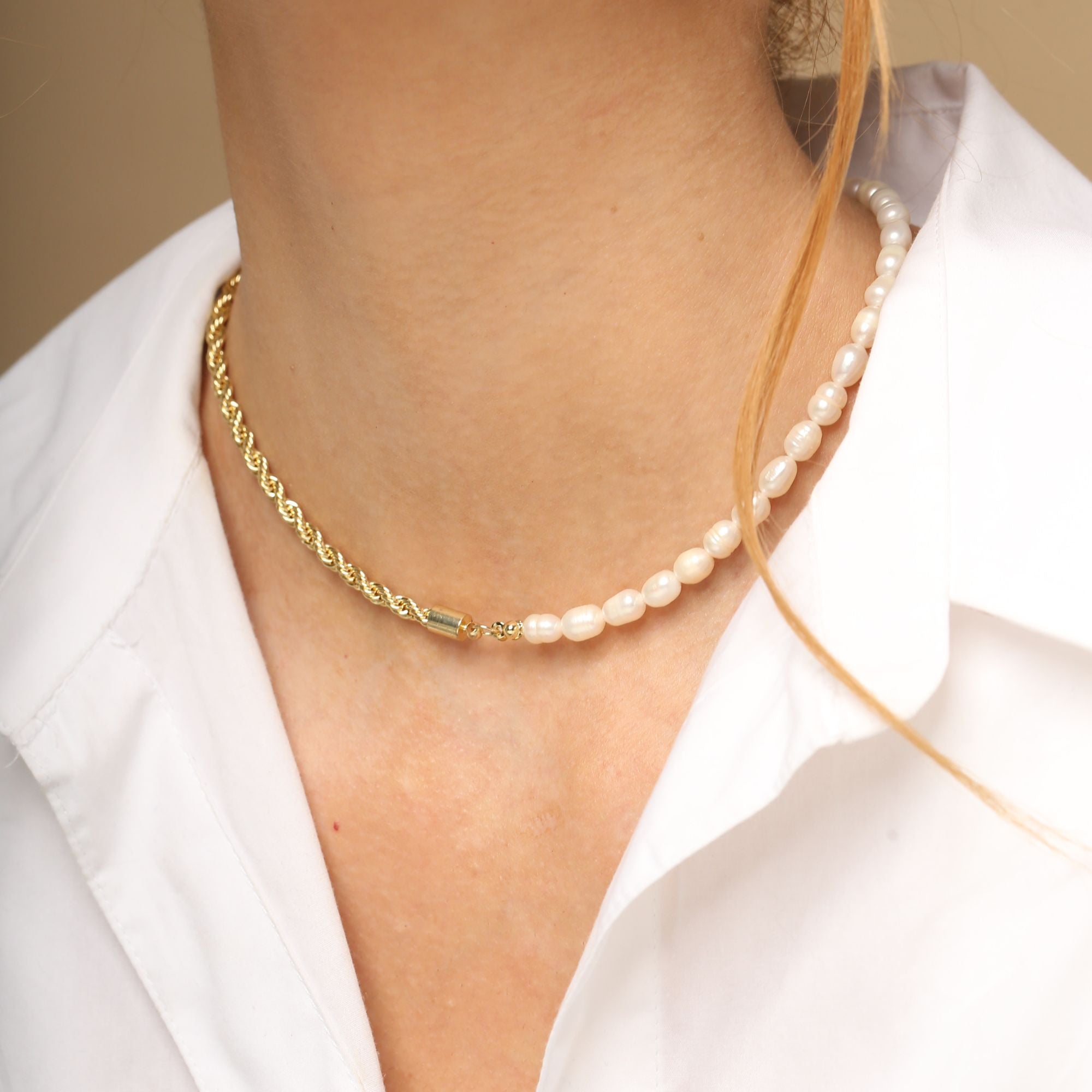 Pérola Choker Chain