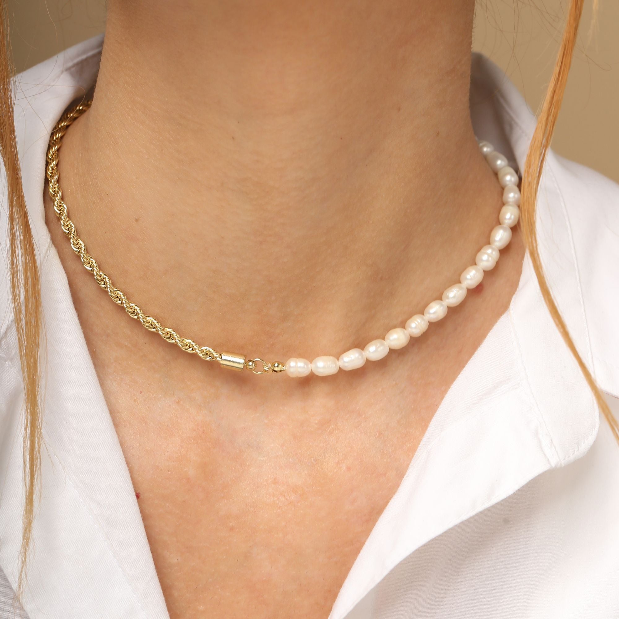 Pérola Choker Chain