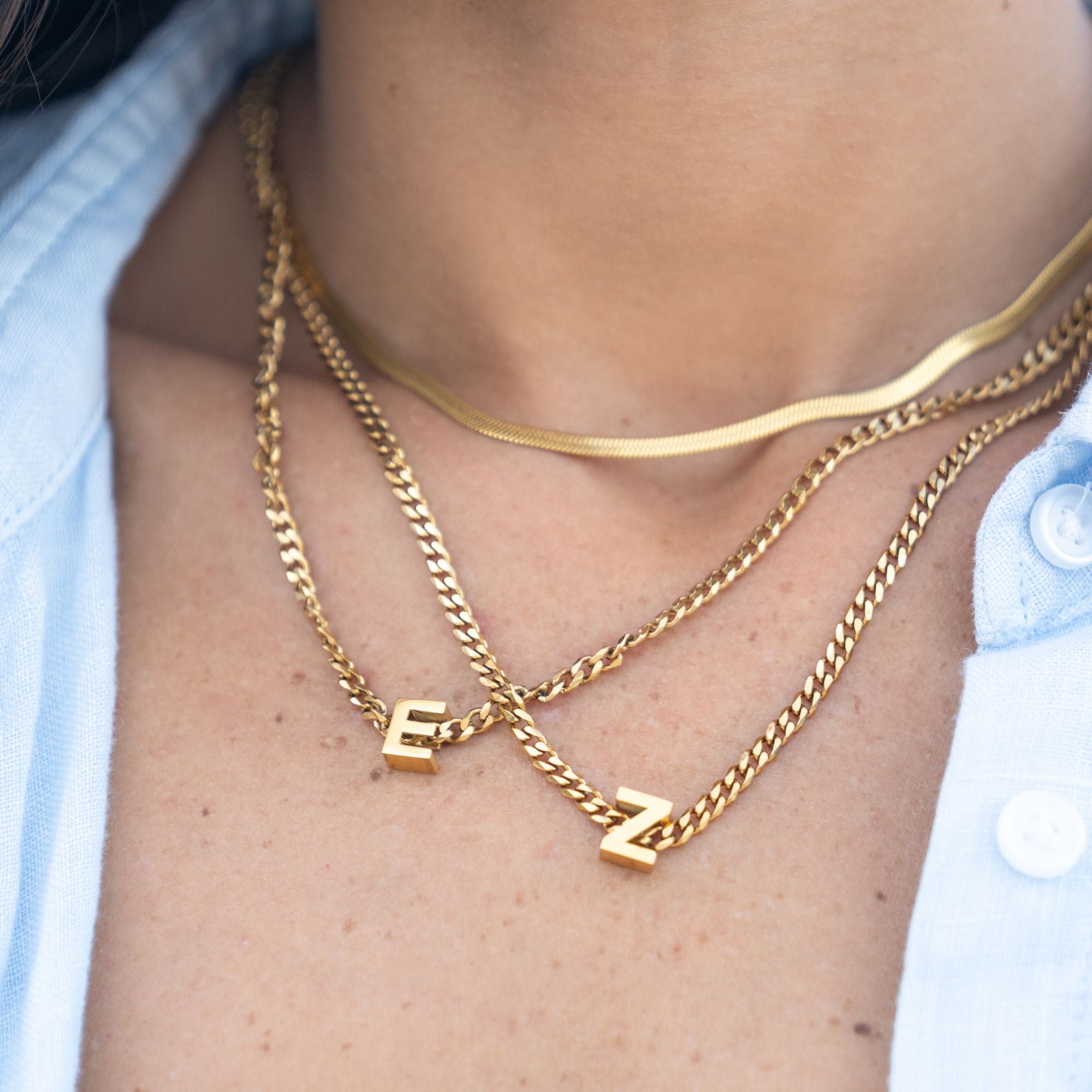 Letter Chain Necklace