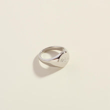 Silver Rose Ring