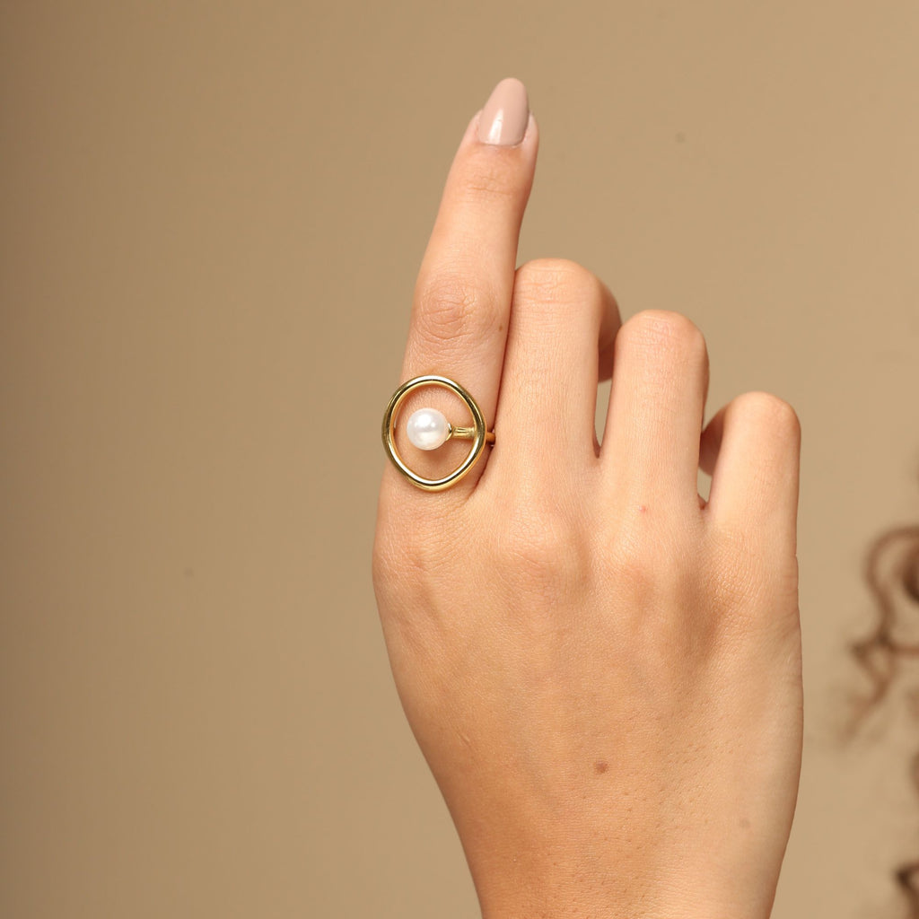 Single Pérola Ring