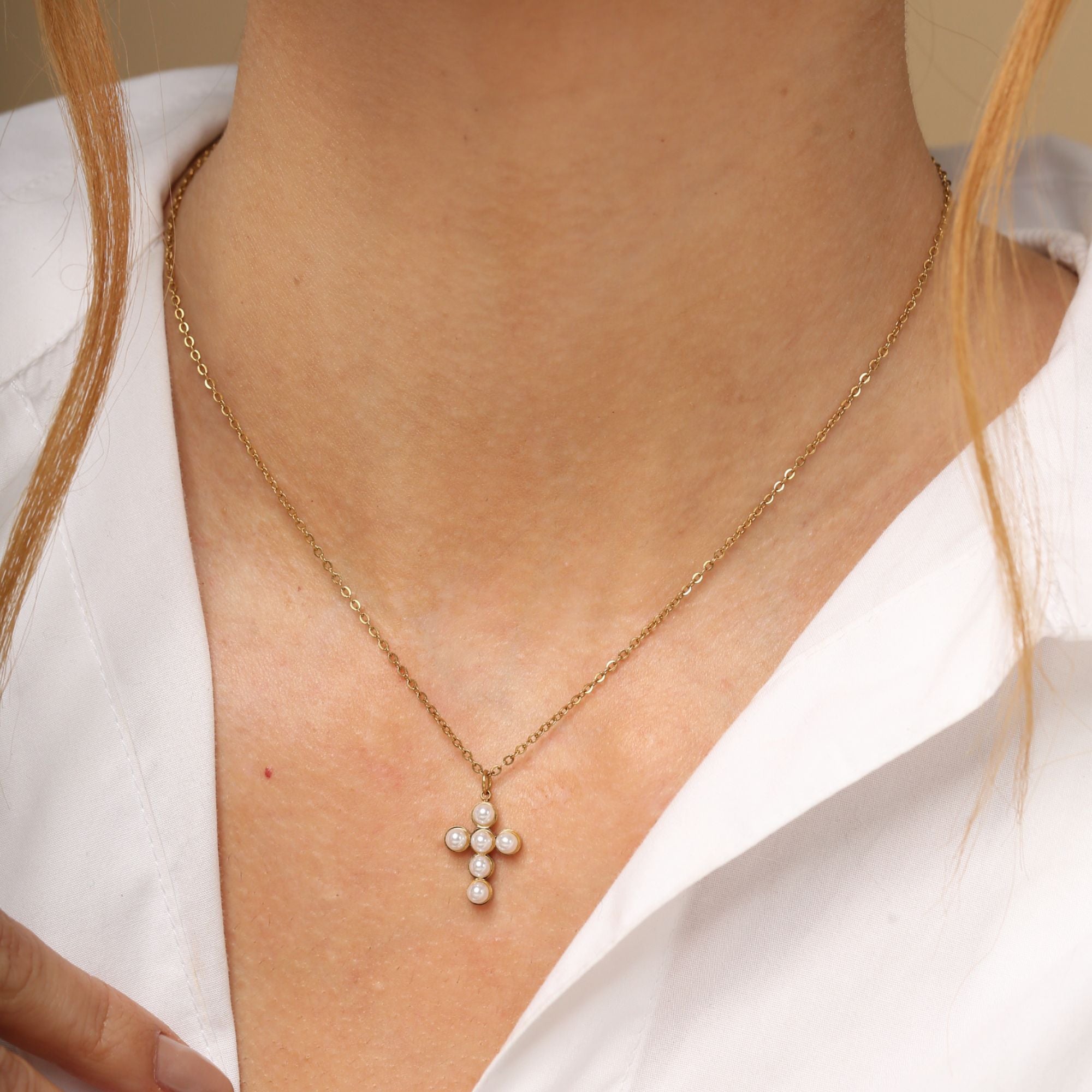 Grace Crucifix Necklace