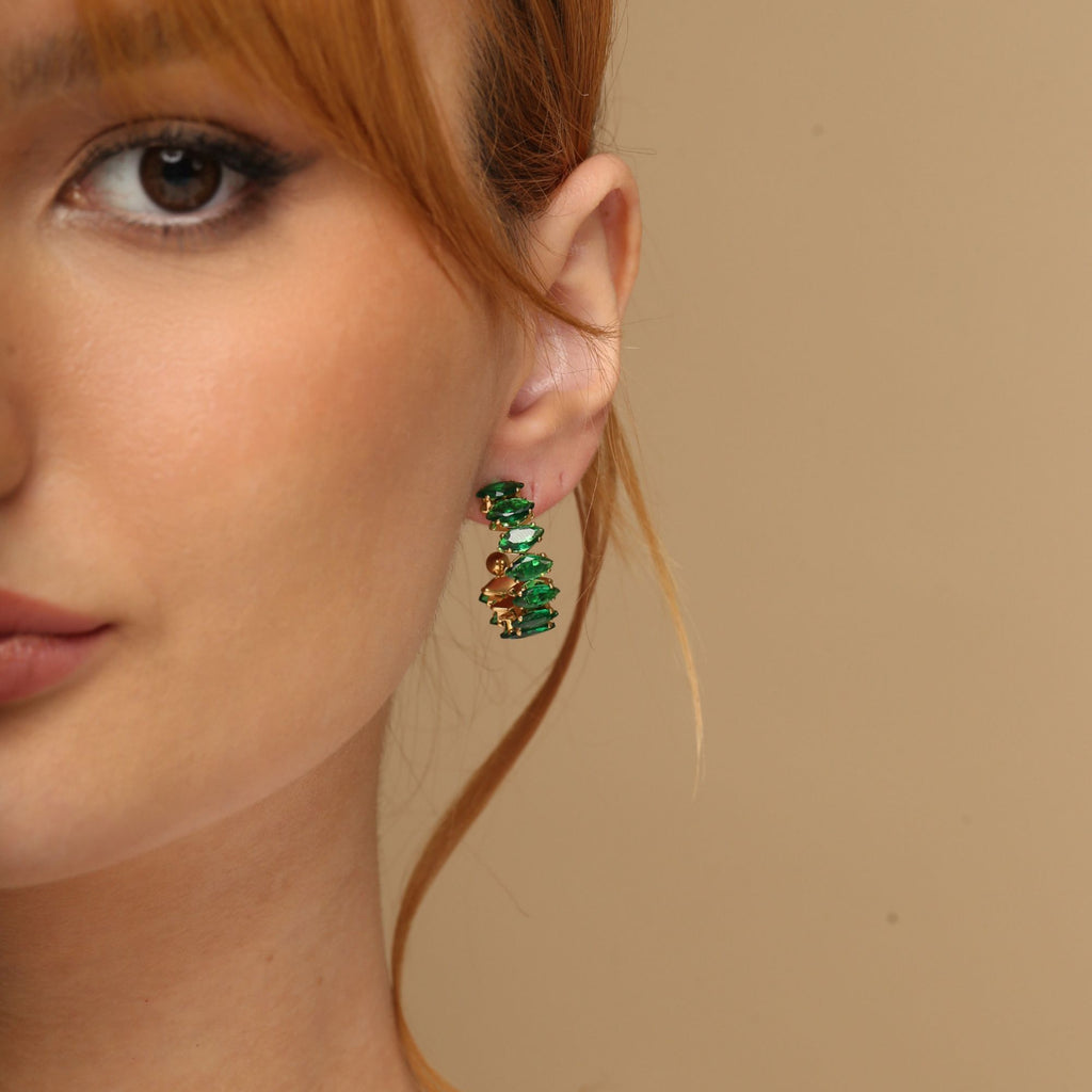 Esmeralda Hoops