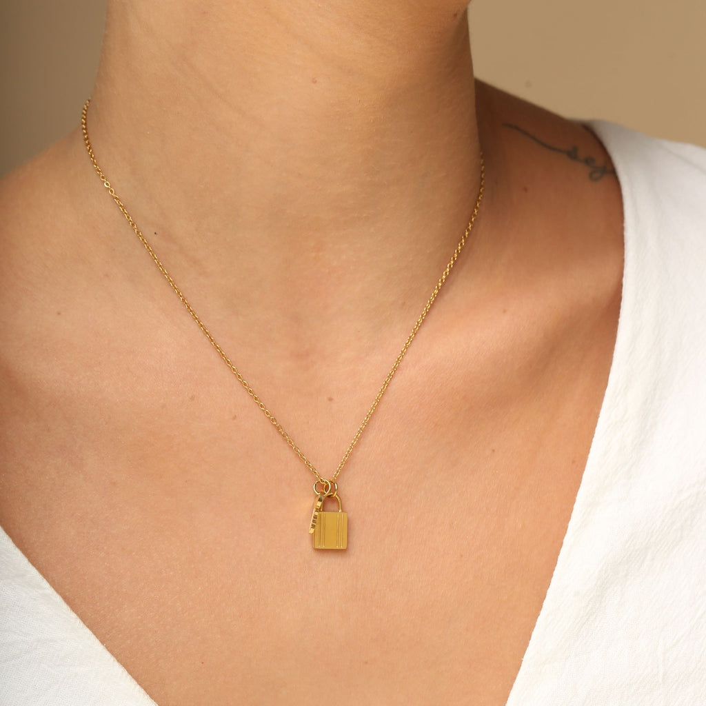 Padlock Necklace