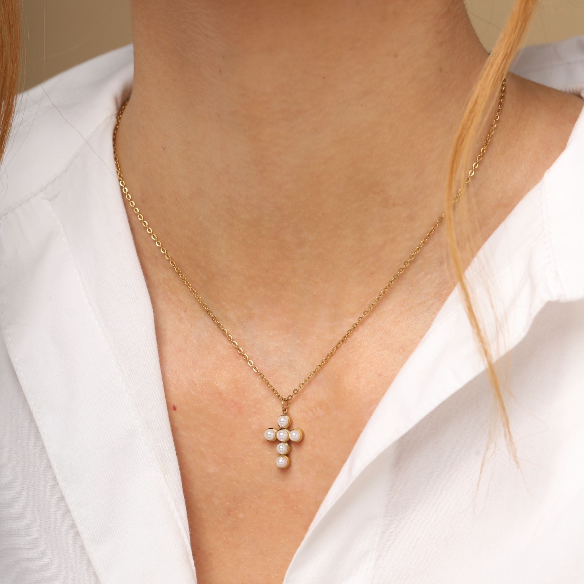 Grace Crucifix Necklace