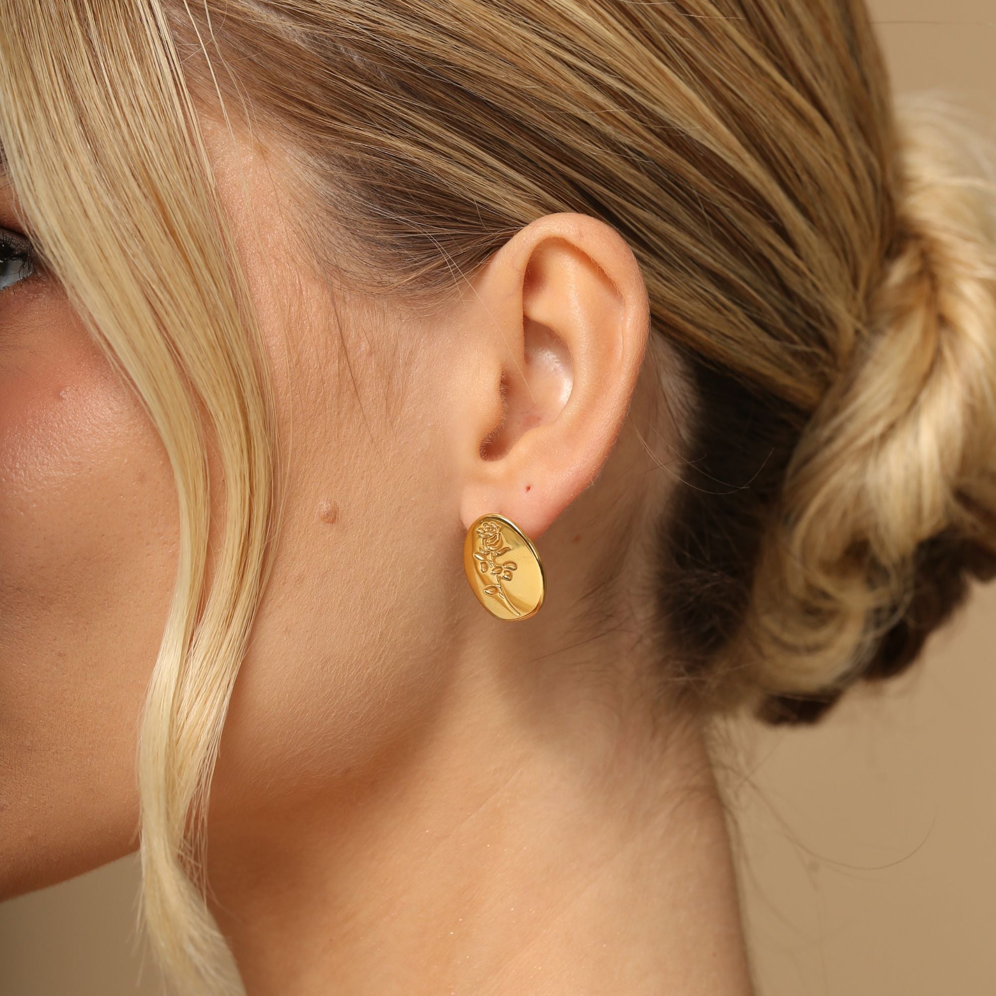 Rose Earrings