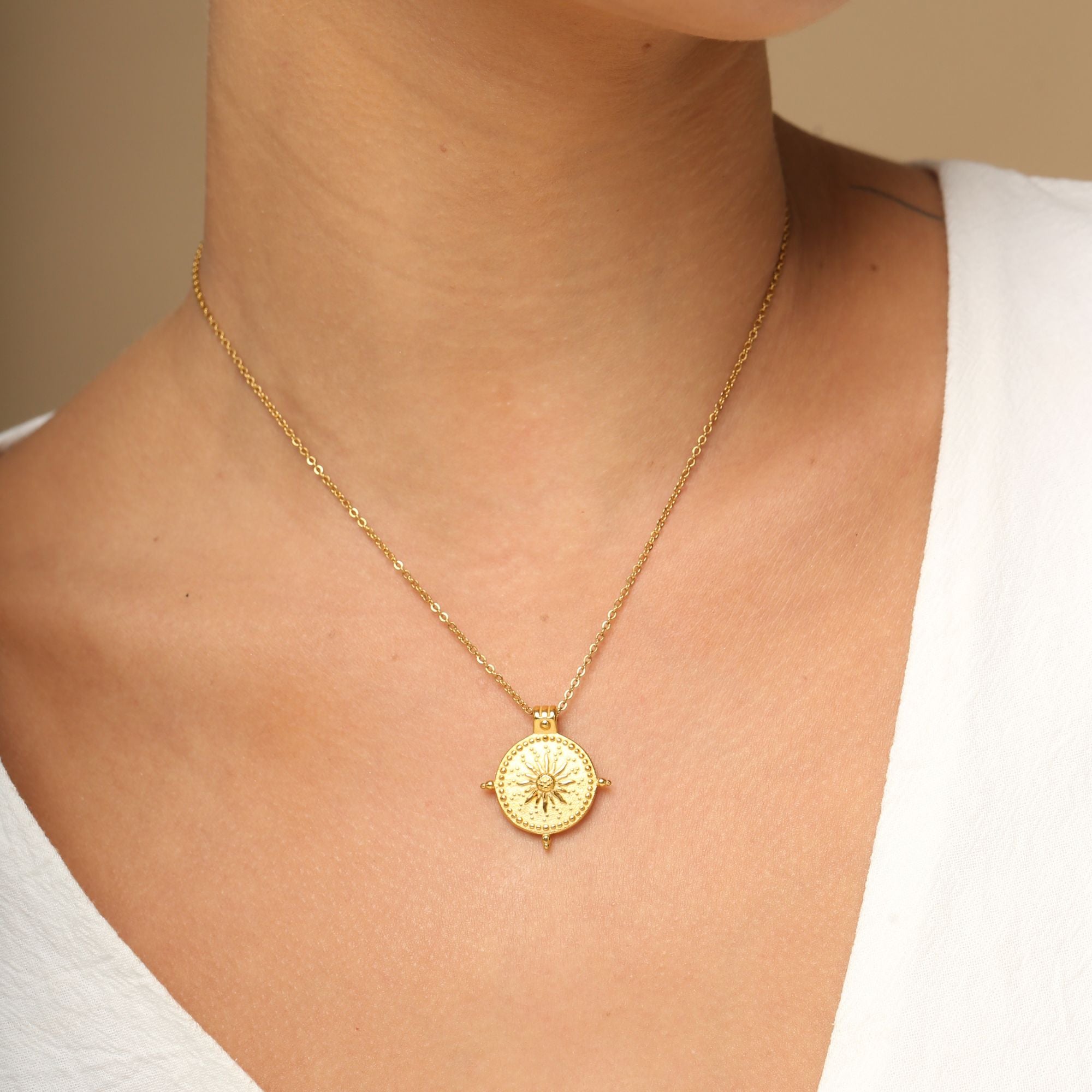 Summer Compass Necklace