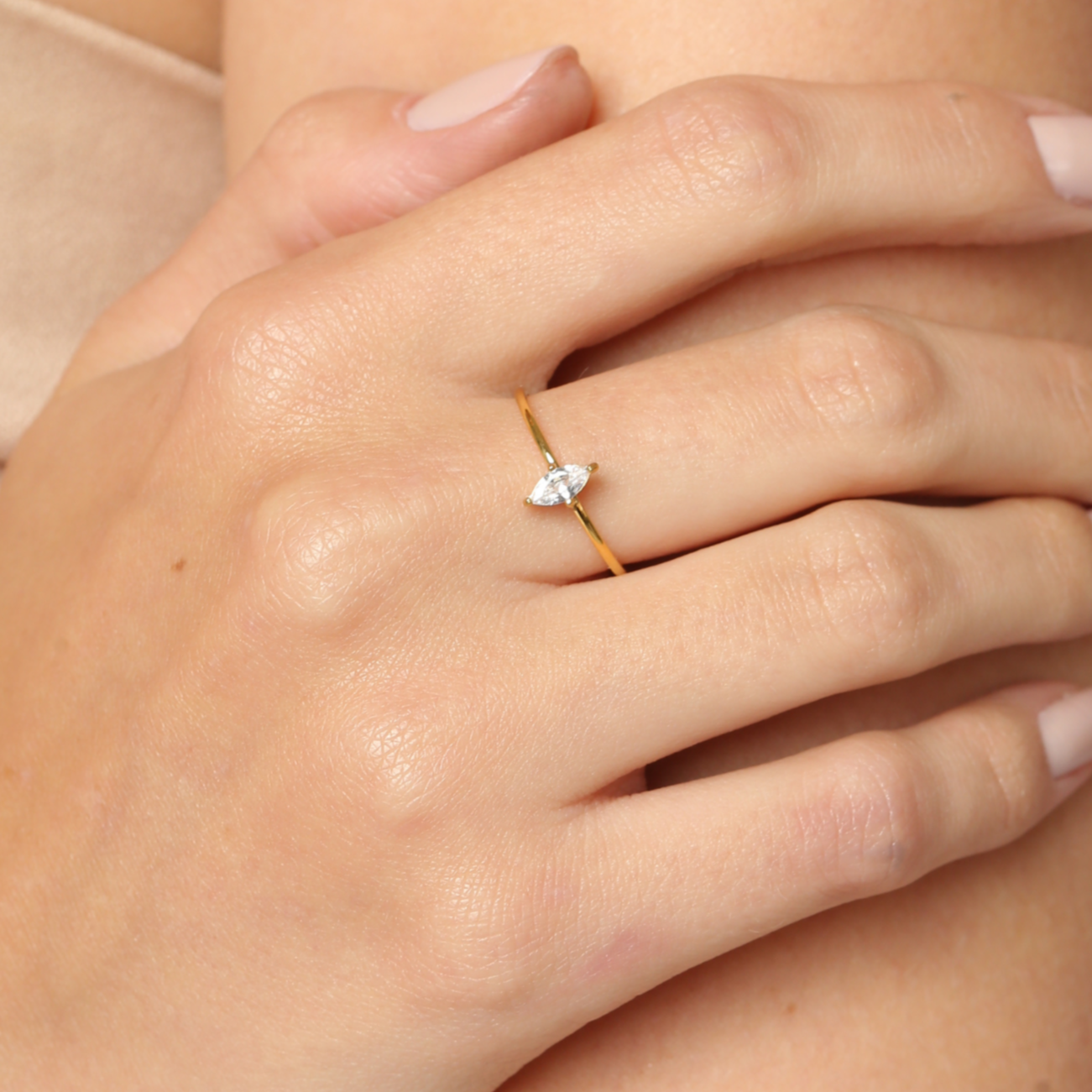 Catarina Solitaire Ring