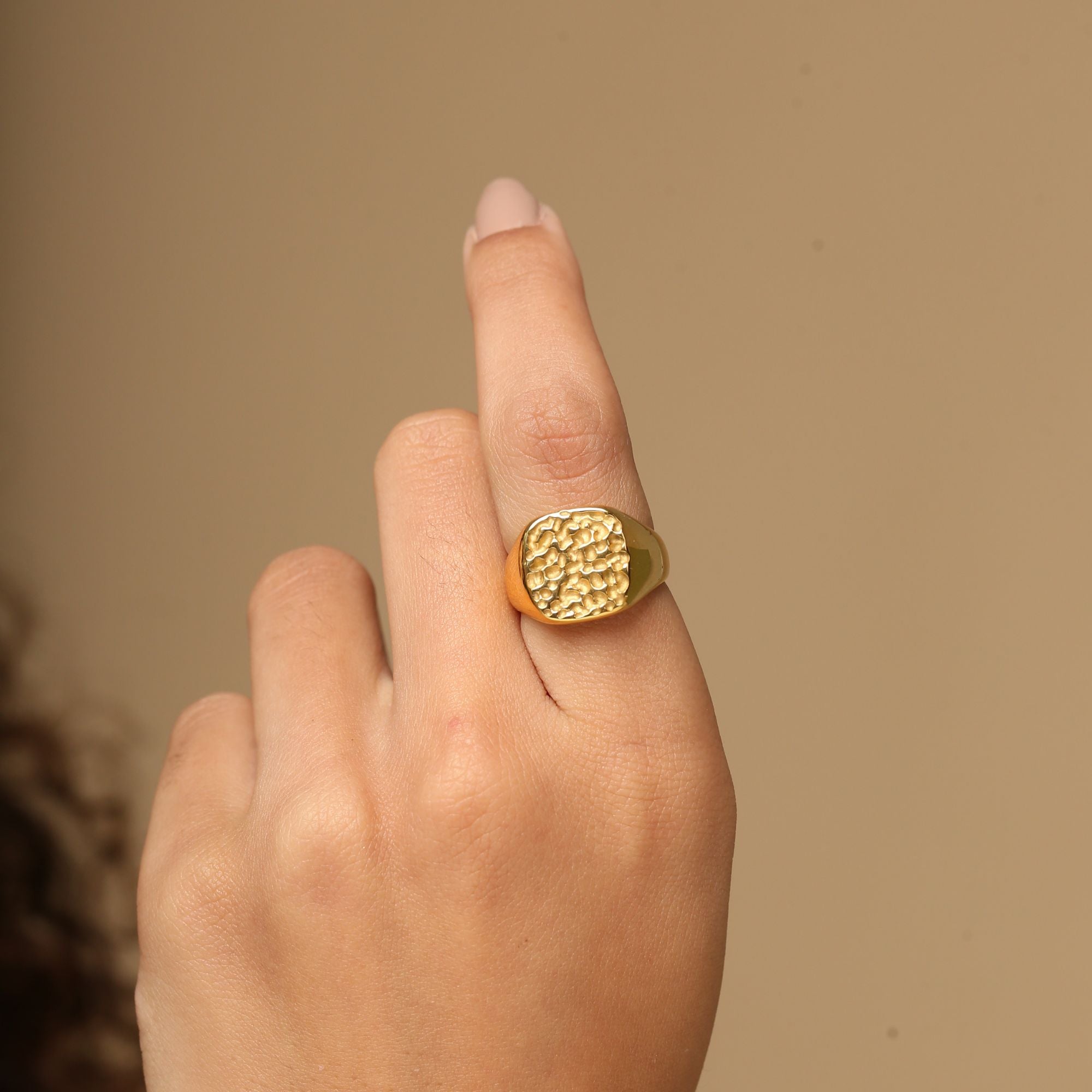 Bold Honey Ring