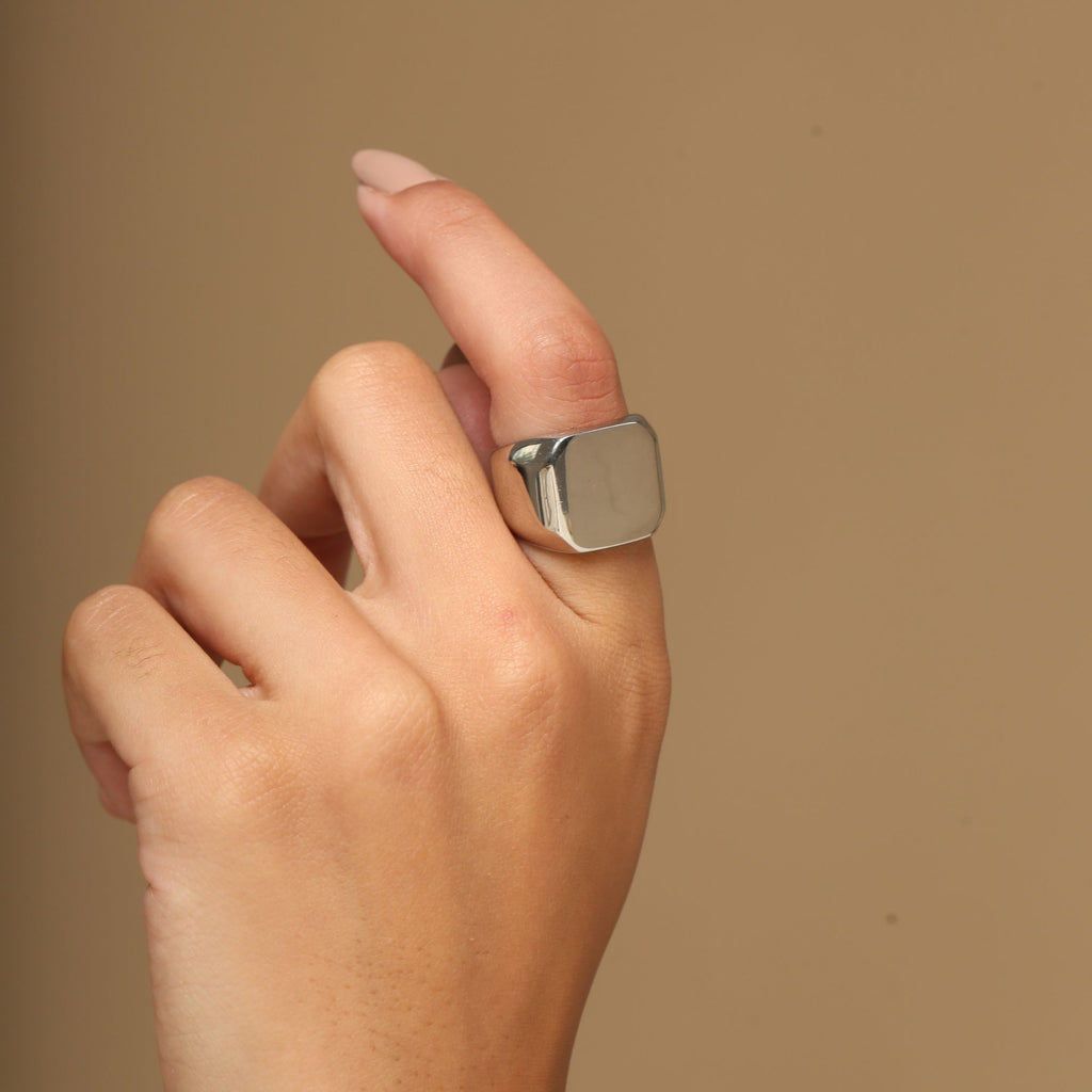 Silver Francine Ring