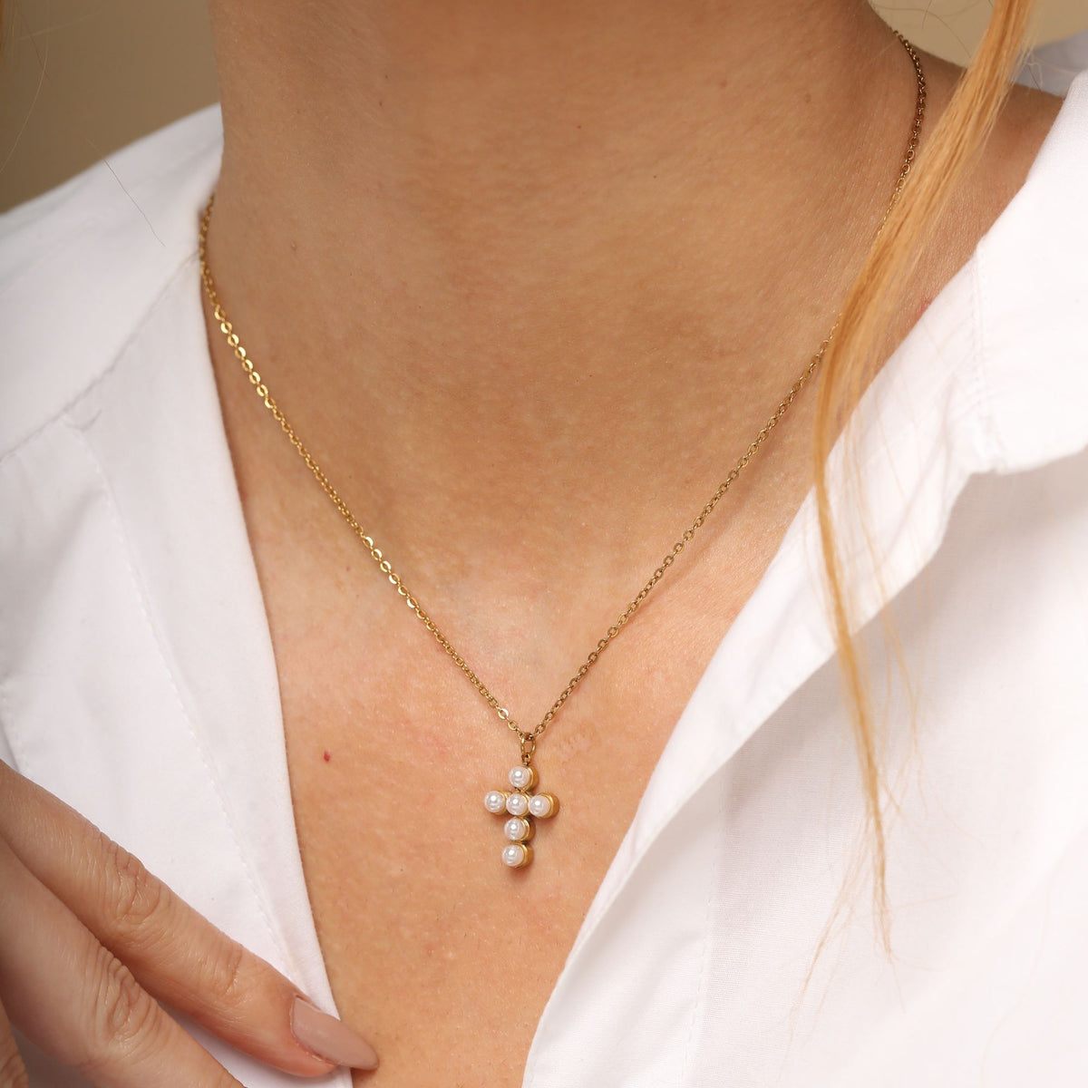Grace Crucifix Necklace