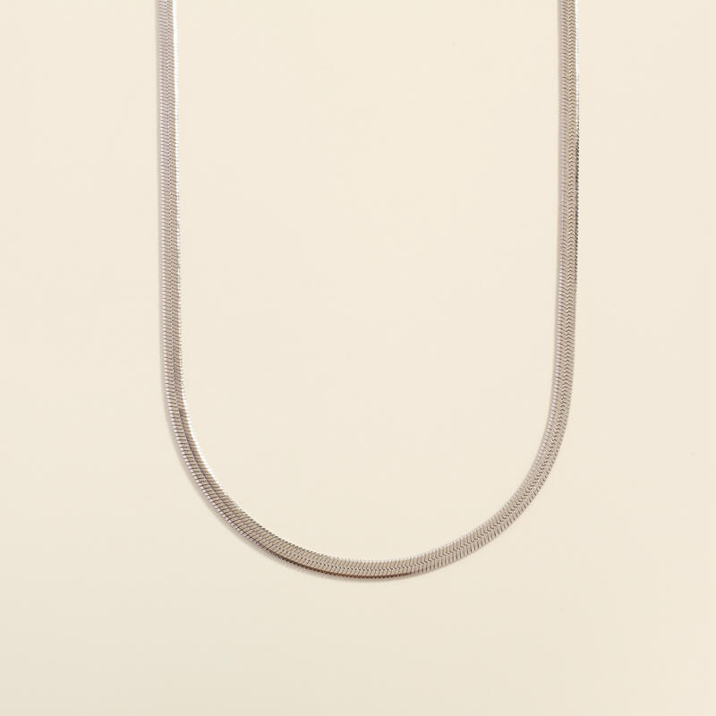 Silver Betina Choker Chain