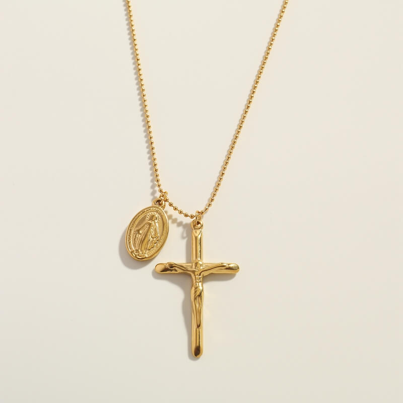 Crucifix Necklece