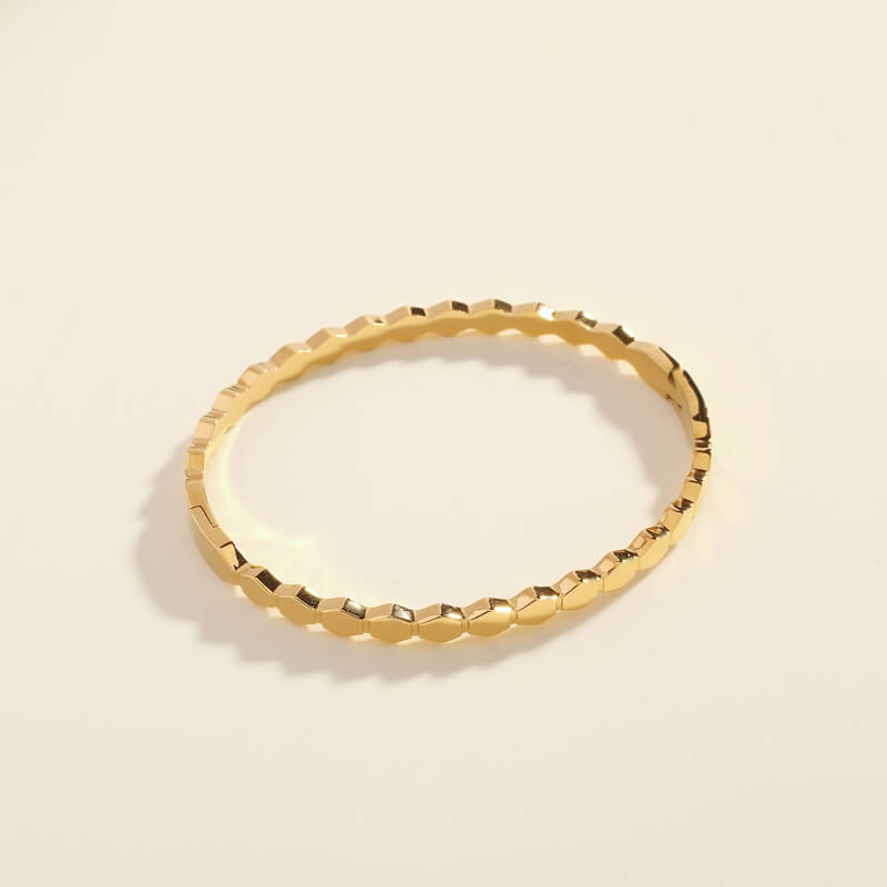 Honeycomb Bangle