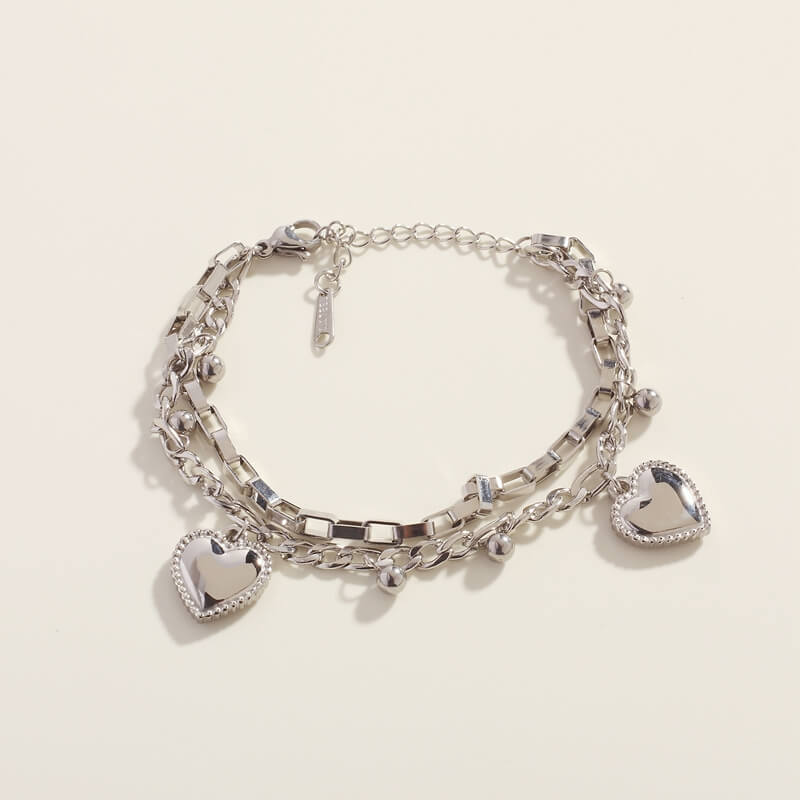 Silver Duo Julieta Bracelte