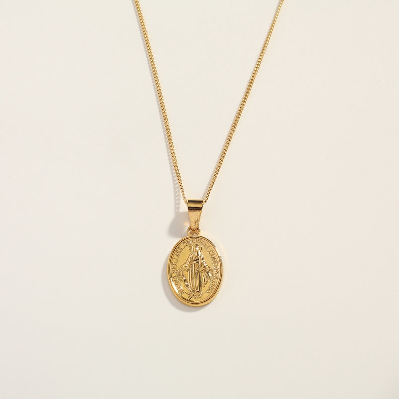 Virgin Mary Necklace