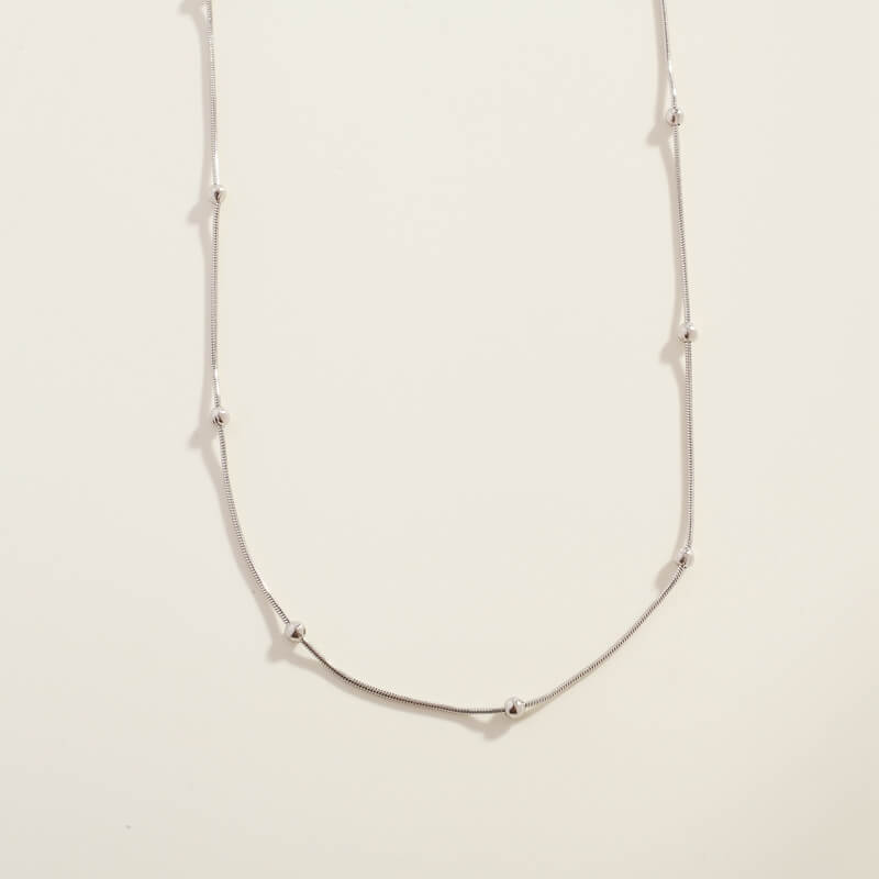 Silver Bruna Choker Chain