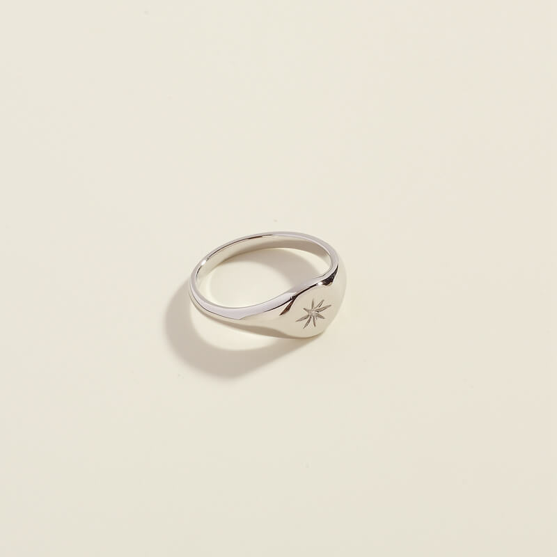 Silver Stella Ring