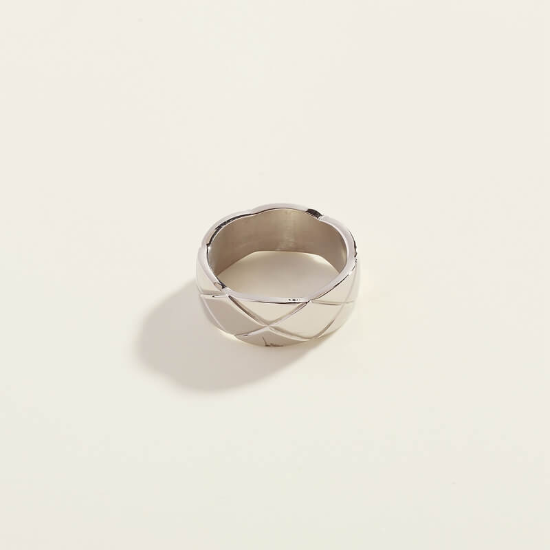 Silver Coco Crush Ring