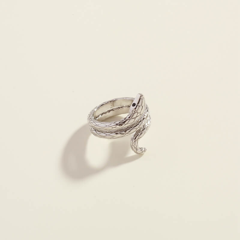 Silver Cleo Ring