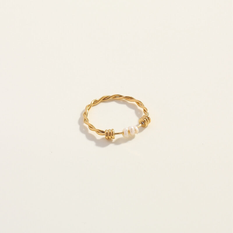 Twisted Pérola Ring