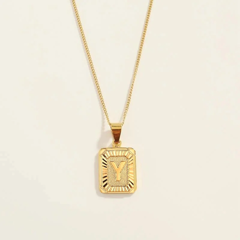 Letter Necklace