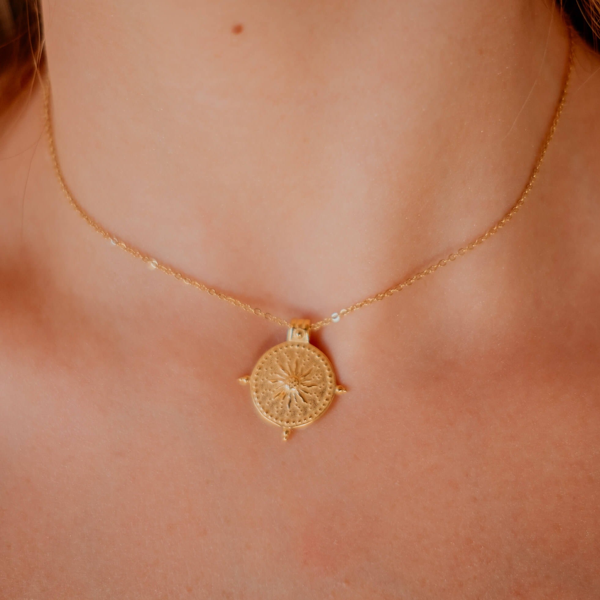 Summer Compass Necklace