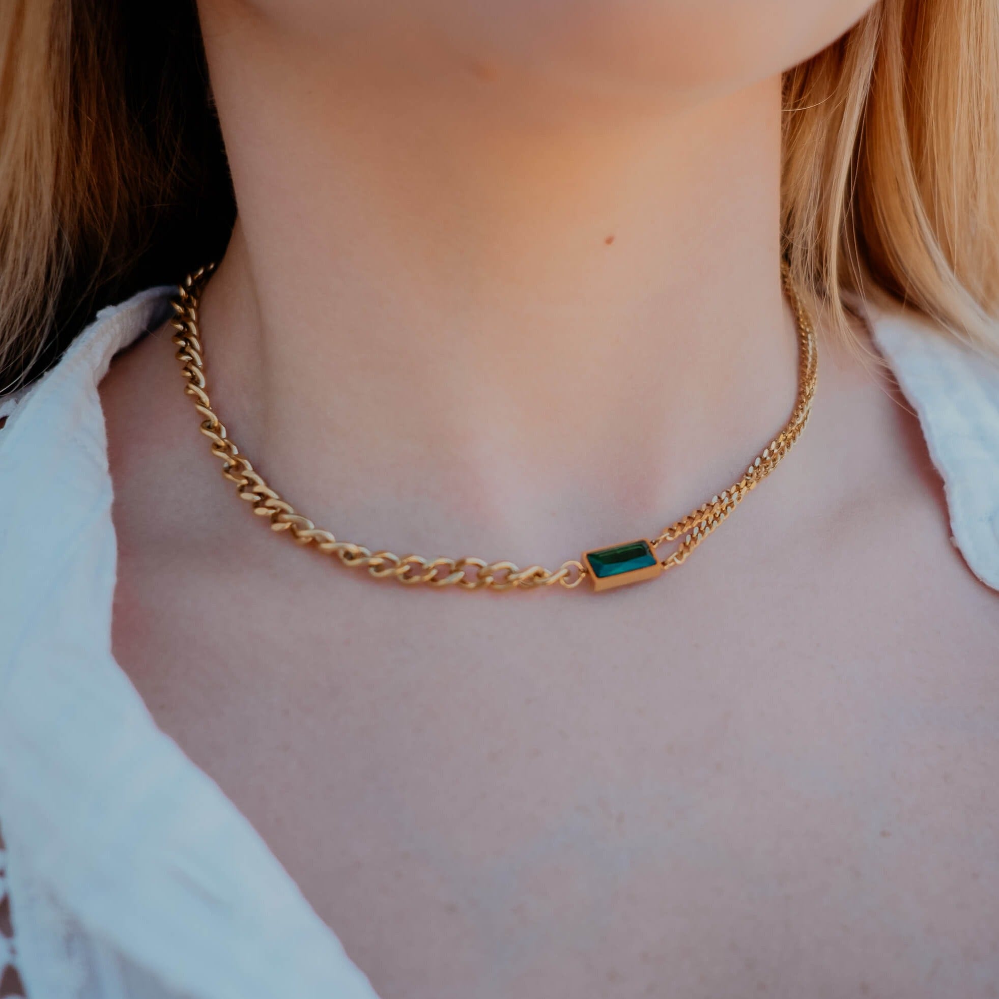 Esmeralda Choker Necklace